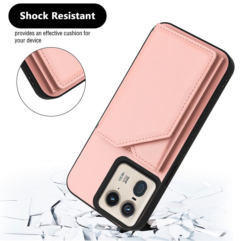 Anti-drop stand phone case for MOTO X50 Ultra skin-sensitive card case Anti-drop stand phone case for MOTO X50 Ultra skin-sensitive card case