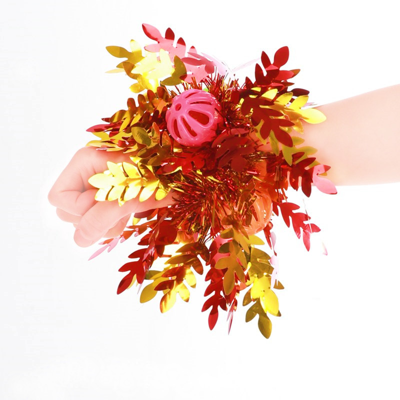 리프 벨 레드 골드 (고무 밴드)