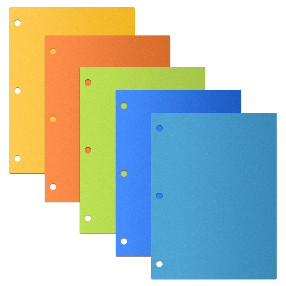 Solid Color Pp Class Learning Pastoral Folder display picture 3