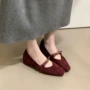 法式新款春季复古单鞋