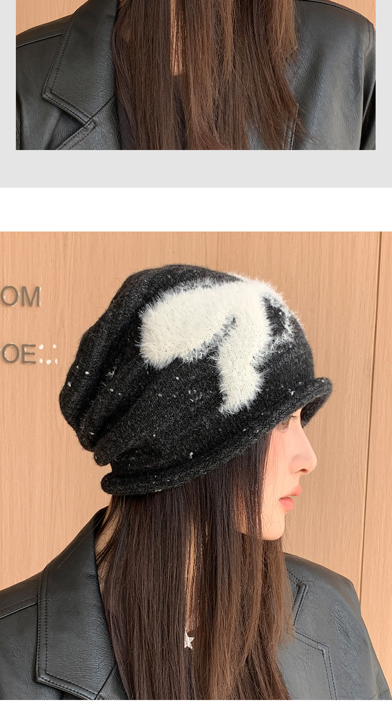 Berretto in lana stile coreano per donna cappello invernale_voghion.com