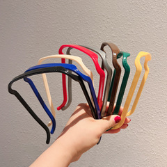 Square Sunglasses Headband Summer Women Thick Wavy Hair Clip Hairband Fashion Invisible Hair Fixer