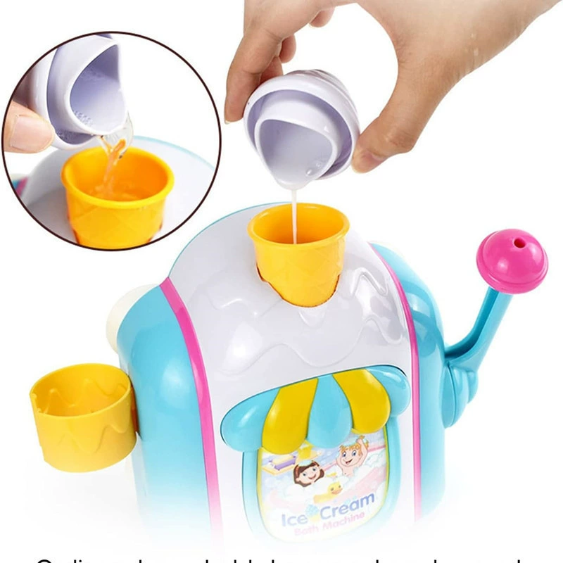 Забавная игрушка для мороженого для купания в воде, пузырь-машина, (跨境 торговля)