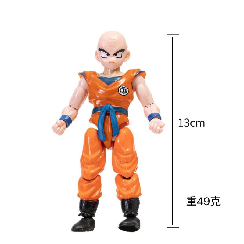 可挑款动漫七龙珠手办摆件 关节可动贝吉塔魔人布欧悟空模型摆件|undefined