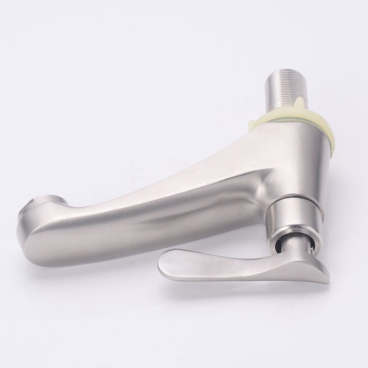 304 ステンレス鋼 98 シングル冷たい洗面器の蛇口浴室キャビネット洗面台セラミック洗面器シングル冷たい蛇口特別価格|undefined