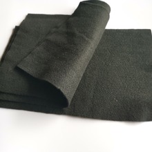 灭火毯座椅阻燃层2mm预氧丝滤烟保温隔热毡预氧丝碳纤维可做复合