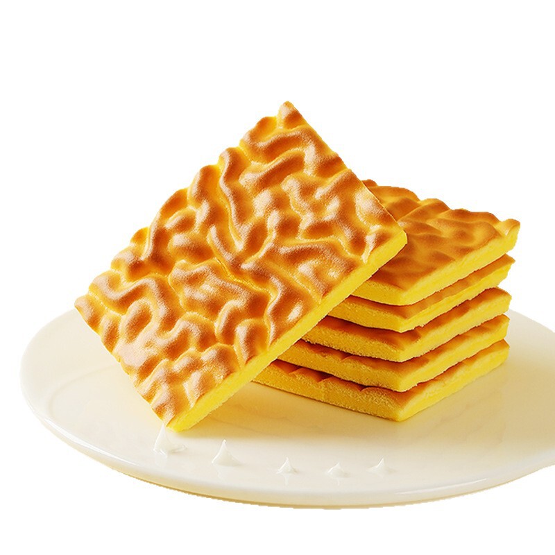 ピュアタイガースキンケーキスライス、全卵黄ケーキ、栄養価の高い朝食、DIYペストリー、オフィススナック|undefined