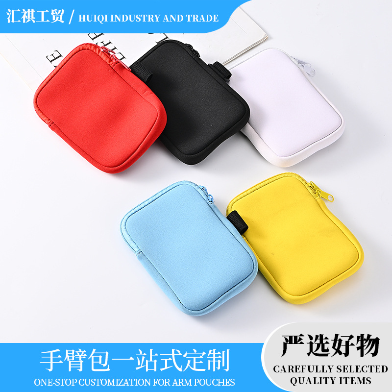 Elastic Waterproof Sports Arm Bag, Outdoor Fitness Running Mobile Phone Arm Sleeve, Portable Arm Storage Bag, Mobile Phone Arm Bag