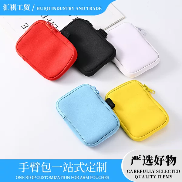 Elastic Waterproof Sports Arm Bag, Outdoor Fitness Running Mobile Phone Arm Sleeve, Portable Arm Storage Bag, Mobile Phone Arm Bag