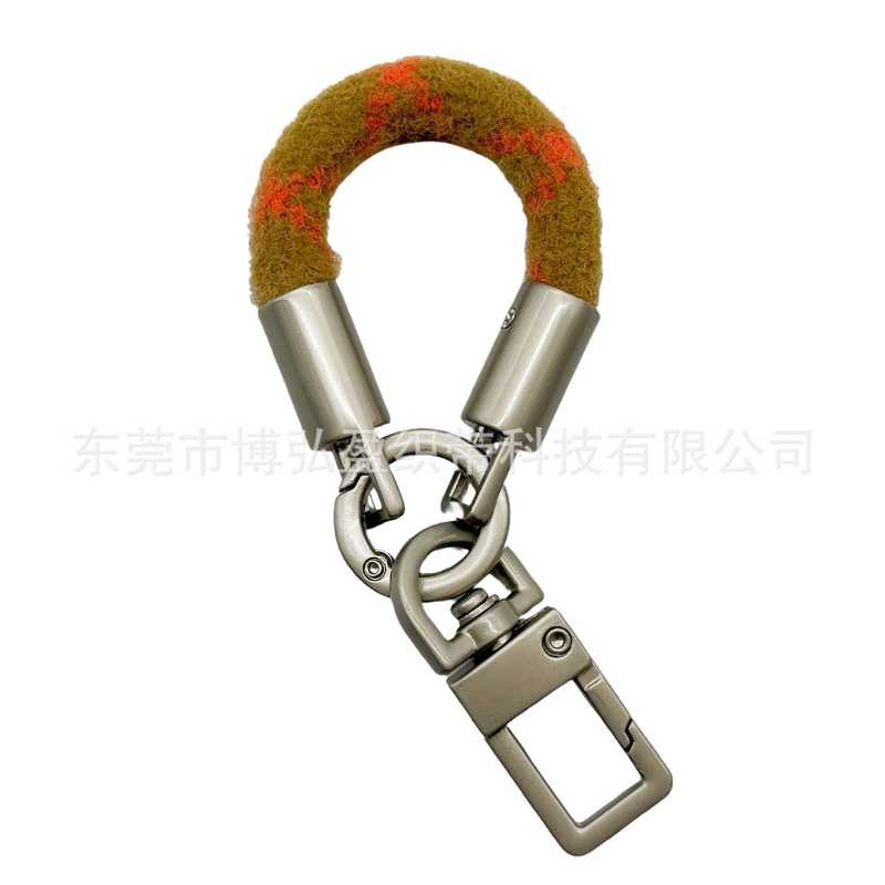 8MM圣诞限定 手指毛绒款挂件短款高端手机挂绳包挂钥匙扣挂件DIY|undefined