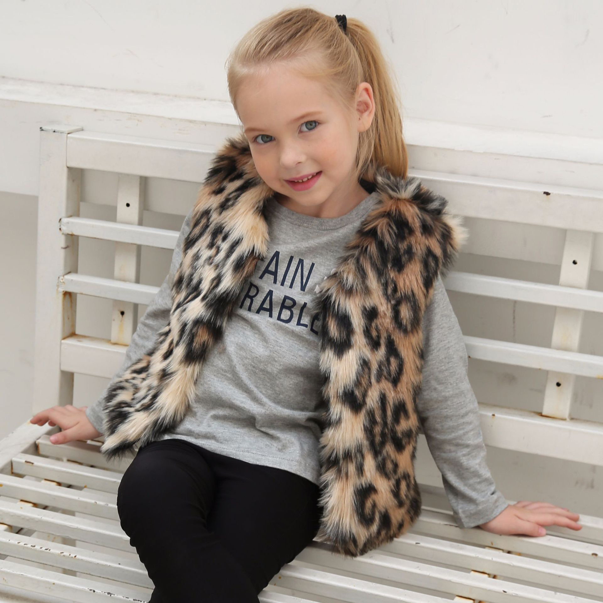 Demi-season children's short fashionable keep warm elegant trend…