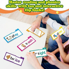 レターSounds Flash Cardsはピンインを読んでカードを読んで韻を踏んで本をめくることを学びます。