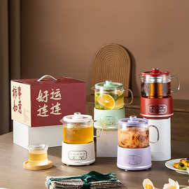 定制养生杯高硼硅养生壶玻璃电热杯保温杯办公室煮花茶燕窝礼盒装