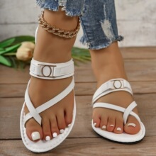A 83980 Flat Square Toe Women's Sandals ƽ�׷��^��Ь