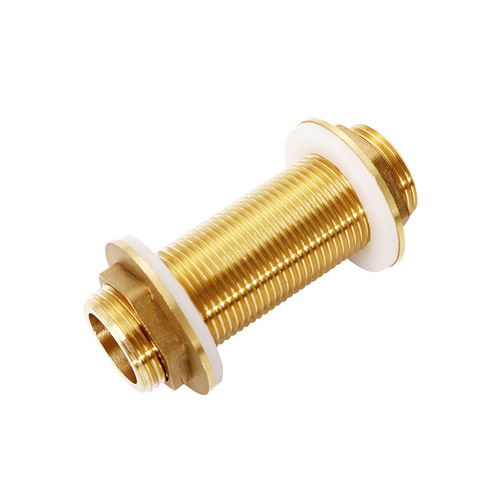 Full copper 4/6 inch tank connector extension accessories aquarium pond bucket inner and outer threaded joint tank drain connector