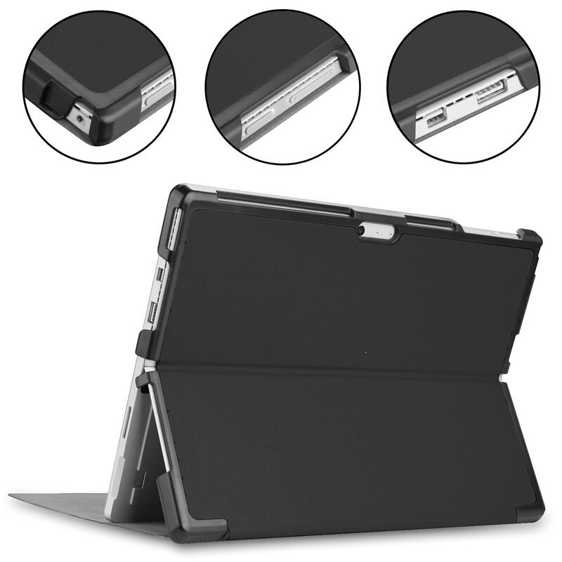 2018 new ultra-thin front support protective case suitable for Microsoft Surface Pro 4/5/6/7 anti-drop cover