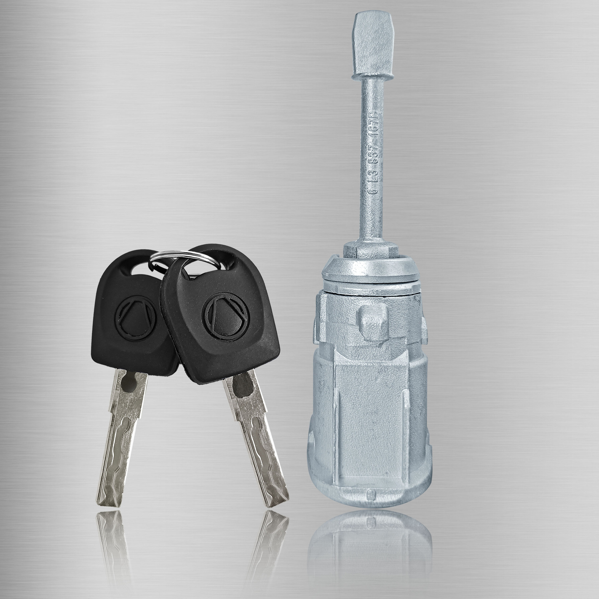 Se aplica a Volkswagen SEAT 6L3 cilindro de puerta derecha 2 llaves cilindro de cerradura accesorios de automóviles OE: 6L3837167B