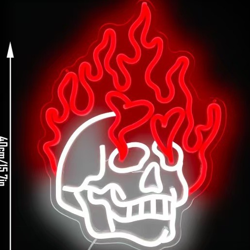 Luz de neón transfronteriza amazónica personalizada calabaza fantasma de Halloween luces decorativas happy Halloween atmósfera