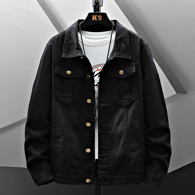 秋冬款厂家直销休闲男装外套上衣牛仔外套夹克牛仔衣男式夹克现货|ms