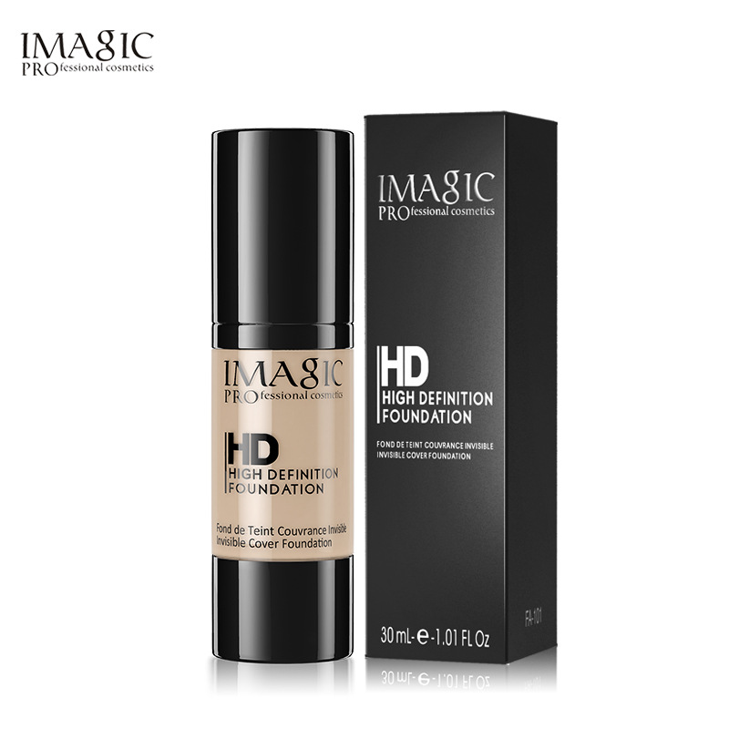 IMAGIC Lightweight Concealer Foundation Liquid Concealer Brightens Skin Color Waterproof Oil Control Foundation BB Foreign Trade Makeup 5
