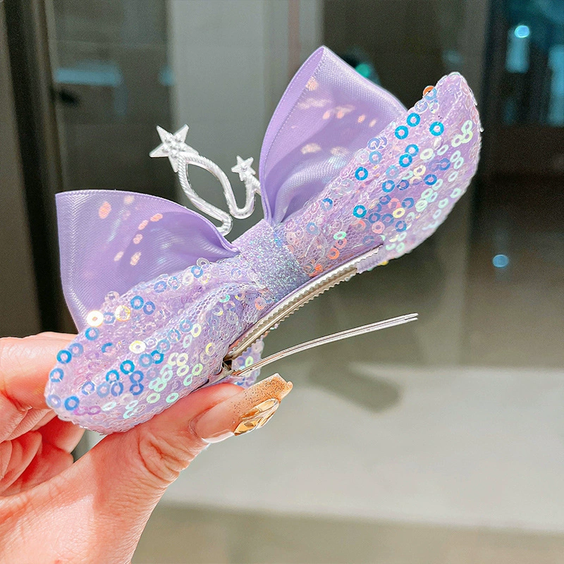 Детский аксессуар для волос, трехмерная заколка для волос, заколки с бантом для принцессы
