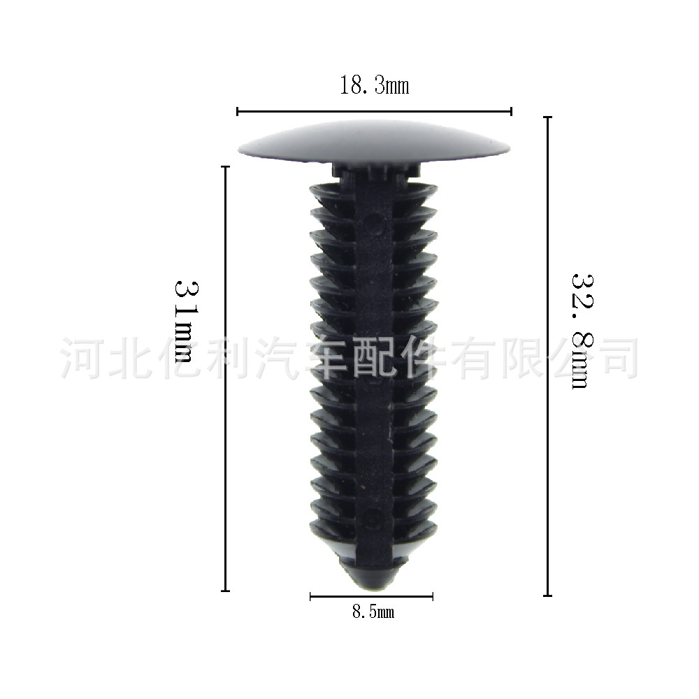 Hebilla de coche, hebilla de techo, hebilla de parachoques, hebilla de panel de puerta, hebilla de revestimiento de paletas, hebilla de plástico, hebilla de nailon