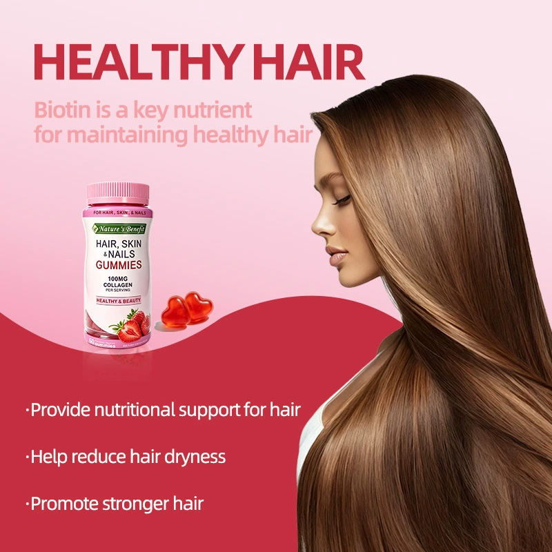 Купить NATURE CARE BEAUTY SKIN Gummies |Клубника Биотин Гаммьs