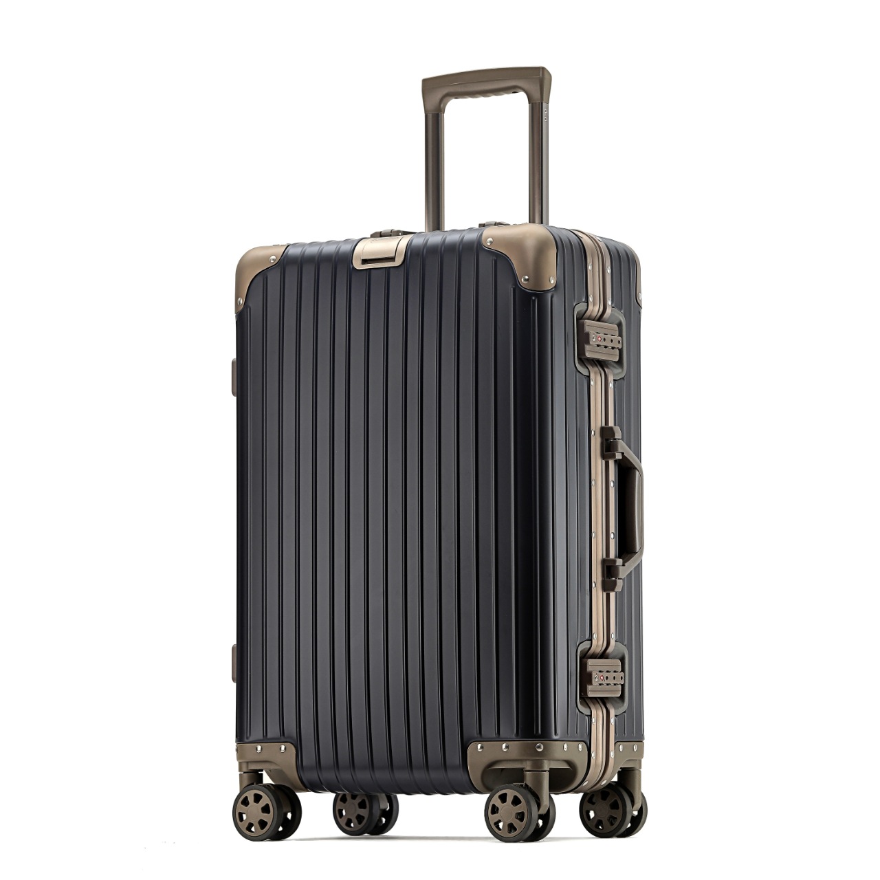 모든 알루미늄 1801-검정색과 금색