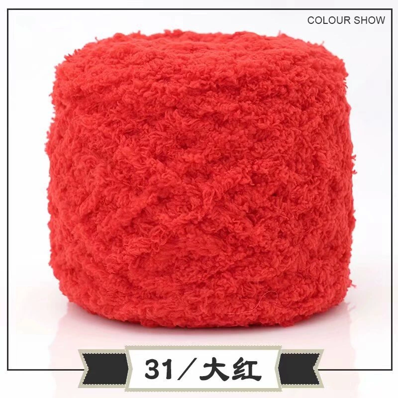 Королевская бархатная пряжа (Coral Velvet) 100 г, толщина 4 мм, детский шарф и ткань для полотенец, многоцветный