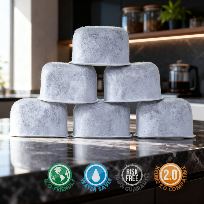 Fda Filter Element Keurig Coffee Machine Filter Non-Woven Coconut Shell Activated Carbon Breville Bwf100