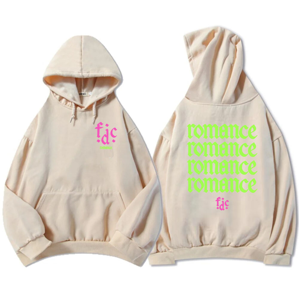 Rock Band Printing Hoodies Fontaines D.C.Romance Album Swea