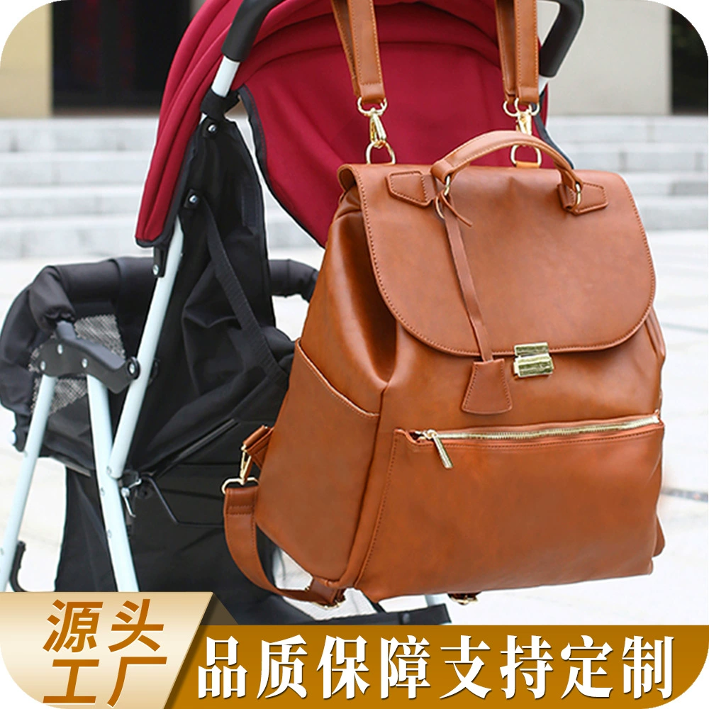 Оптовая и розничная продажа модных сумок для мам и малышей, прямые поставки, сумка для мамы 2025, новая сумка-рюкзак из искусственной кожи