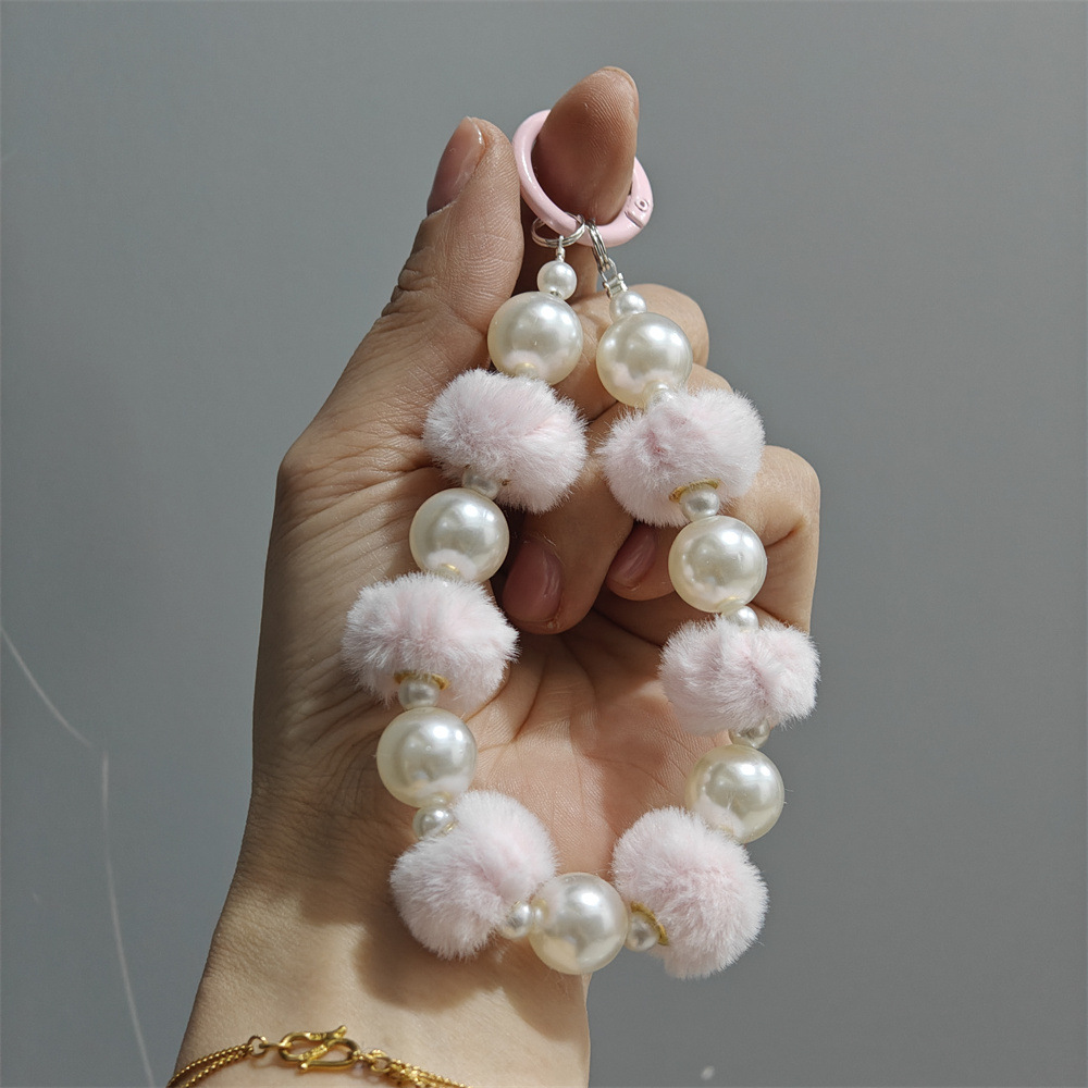 Explosión de perlas de MaoDi cadena de teléfono móvil de alto nivel sin cuentas de junta colgante de pulsera hecha a mano fabricantes de mujeres al por mayor