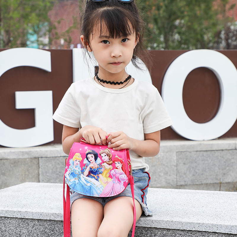 2023 New Kids Bag Princess Fashion Bag Girls Shoulder Bag Crossbody Bag Handbag Baby Mini Cute