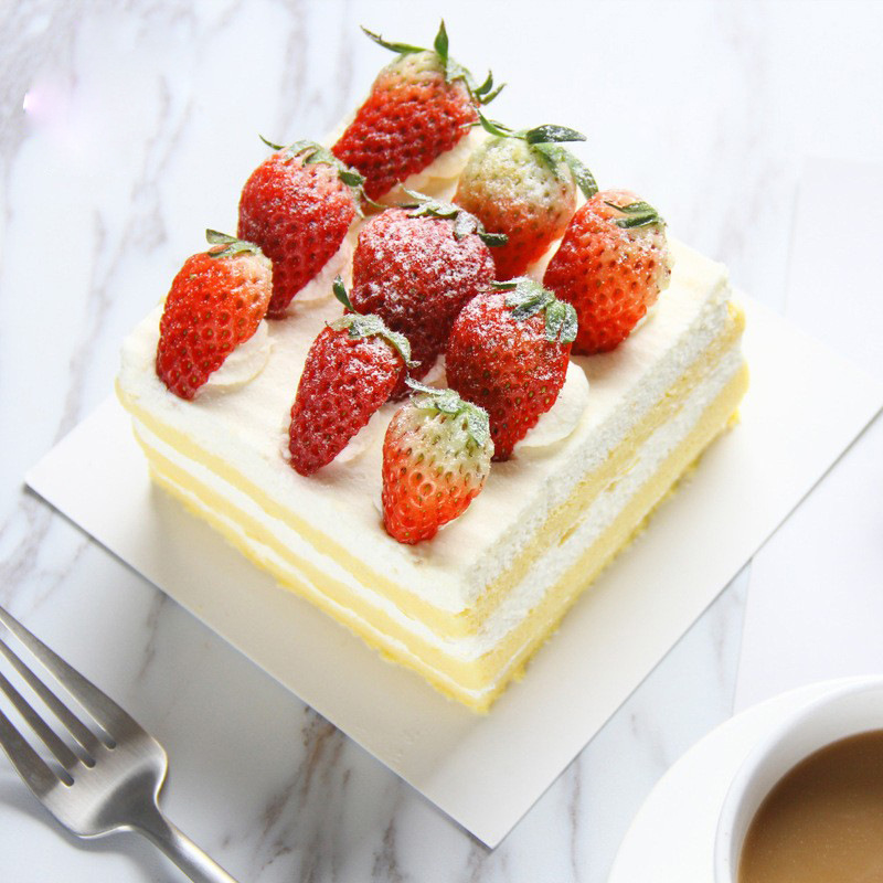 Tapete para tarta con tarjeta dorada y plateada, resistente a altas temperaturas, mousse para hornear, espaciador de pastel, base de cartón para pastel de calidad alimentaria, tarjeta blanca