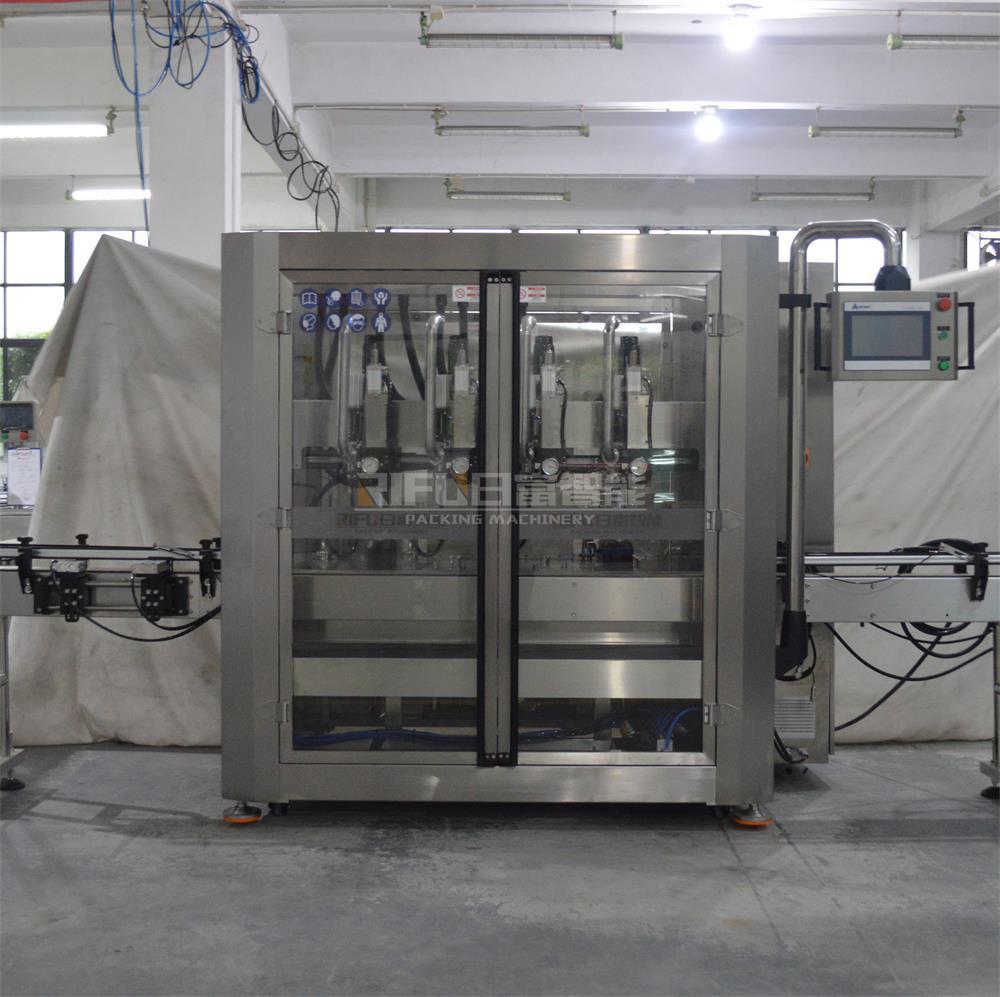 全自动四头跟踪式灌装机 洗衣液跟踪式灌装机 洗护产品高速灌装