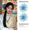 5645 Anemone Flower Hairpin-Blue