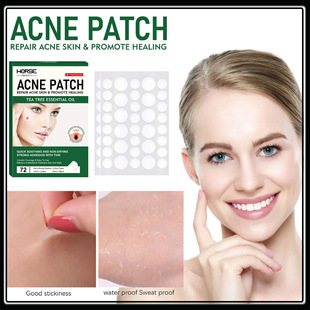 Tea Tree Essential Oil Invisible Acne Patch for Reparation of Acne Print Waterproof Concealer Transparent Acne Patch for Foreign Trade Cross-border