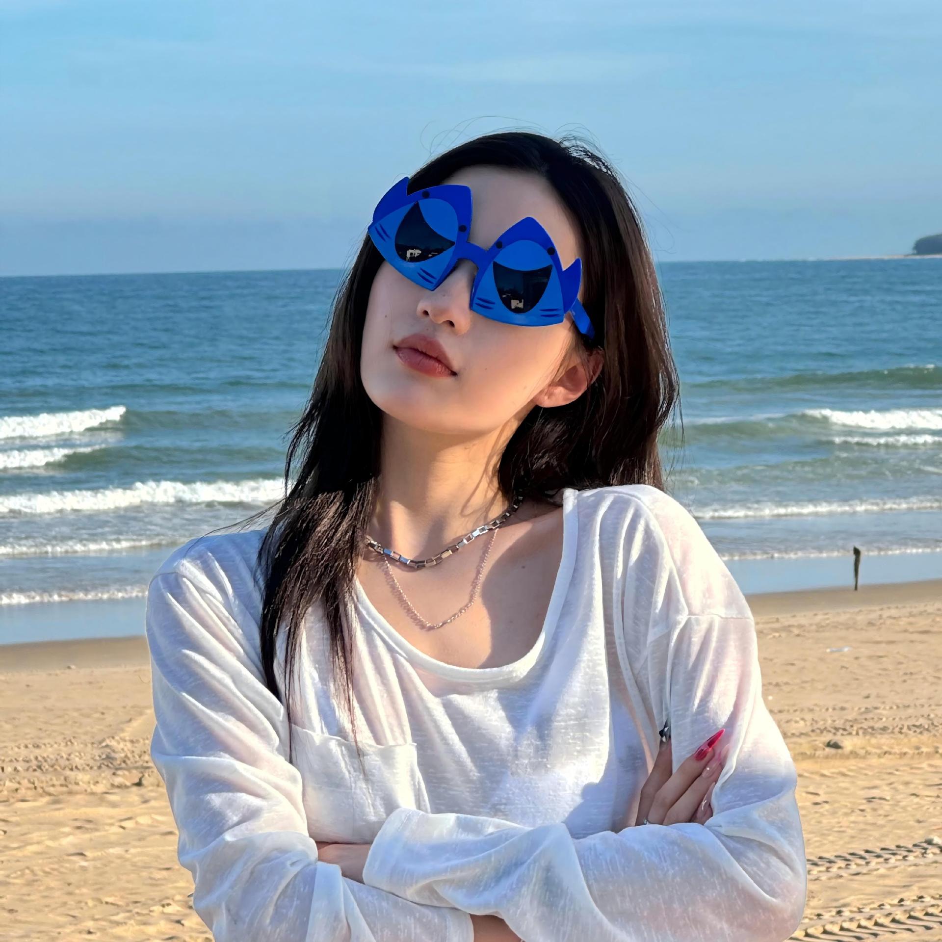Gafas de Fiesta con Temática Hawaiana, ABS, Divertido, Decorativo, para Fiestas en la Playa y Festivales de Música