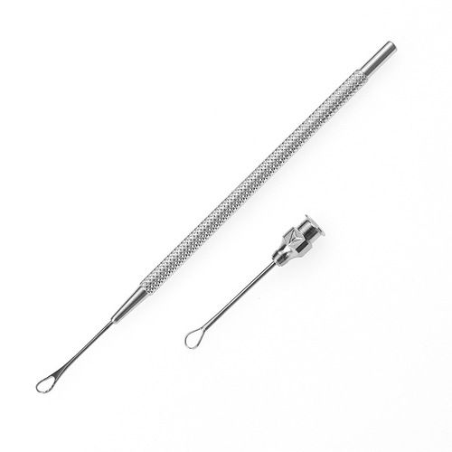 Ophthalmic microsurgery instrument flushing lens wire loop key snare 3*8 5*7 handle wire looper