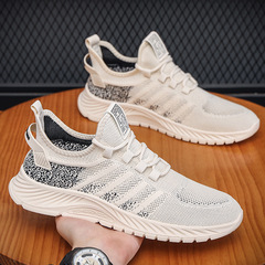 Wenzhou Feizhi Sports Shoes Summer Breathable Mesh Running Shoes Cross-border Wholesale Men's Shoes Street Daily Travel Shoes