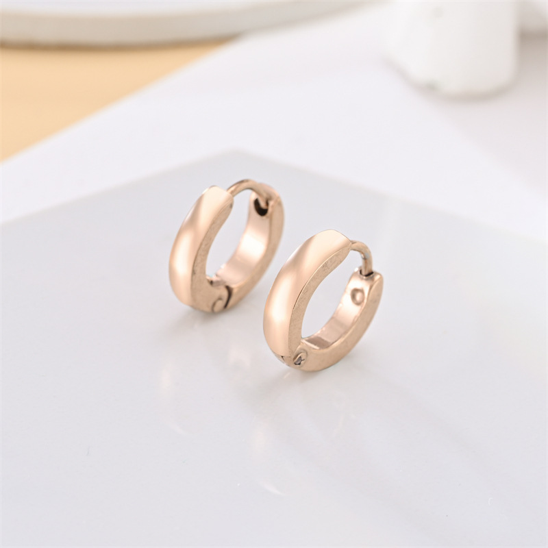 4g Weight 304 Stainless Steel Ear Needle Material Zircon Inlay Material Earrings Classification 1 Pair Quantity Daily Occasion 304 Stainless Steel Material Geometric Pattern All Seasons Season Unisex Gender Plating, Inlay Design Simple Style Style 1 Pair Simple Style Geometric Plating Inlay 304 Stainless Steel Zircon Earrings 15