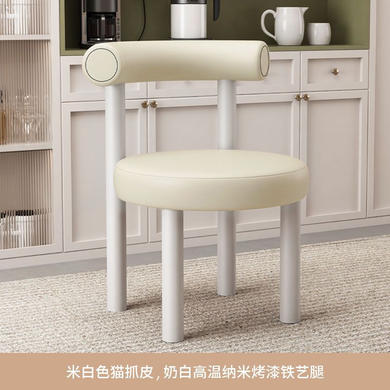 化妆凳轻奢高级梳妆凳卧室梳妆台凳子衣帽间化妆椅美甲椅椅子顾客|undefined