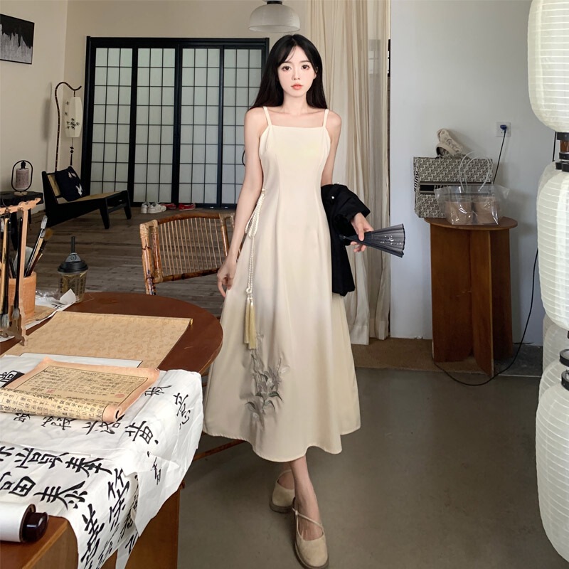 现货流行2025秋季新中式套装风铃百合汉服中国风日常一件代发包邮|undefined