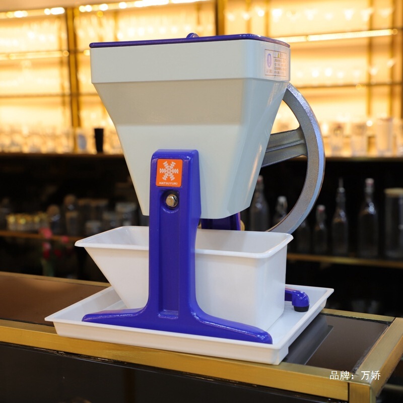 Barware Japanese Imported Shushu Manual Ice Crusher Mojito Professional Granular Cocktail Hand-Cranked Ice Crusher