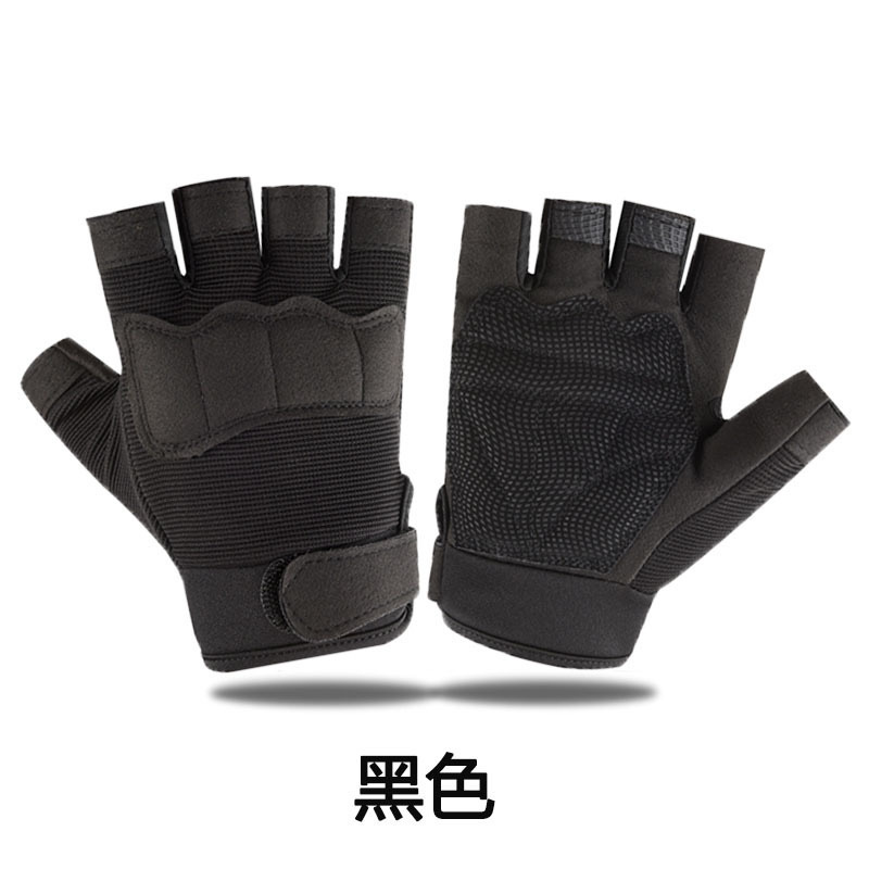 Paratrooper Sports Gloves for Men and Women, Spring and Summer Outdoor Cycling Protective Military Fitness Non-Slip Wear-Resistant Half-Finger Tactical Gloves