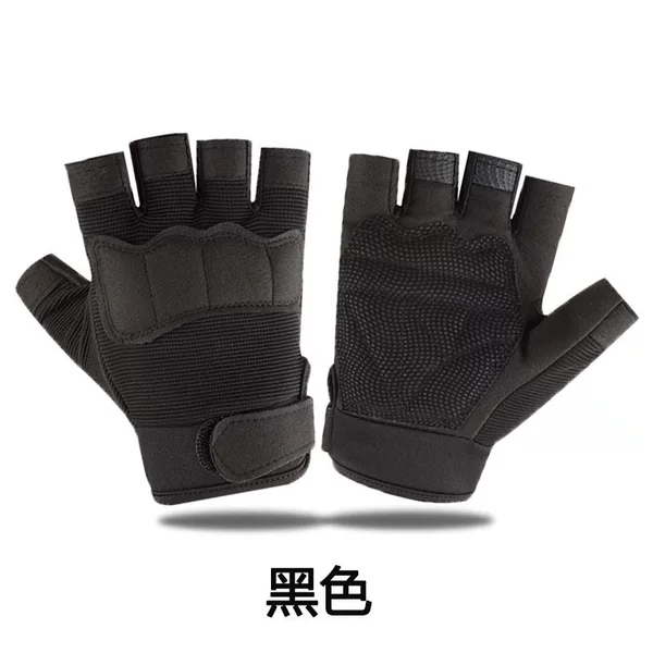 Paratrooper Sports Gloves for Men and Women, Spring and Summer Outdoor Cycling Protective Military Fitness Non-Slip Wear-Resistant Half-Finger Tactical Gloves