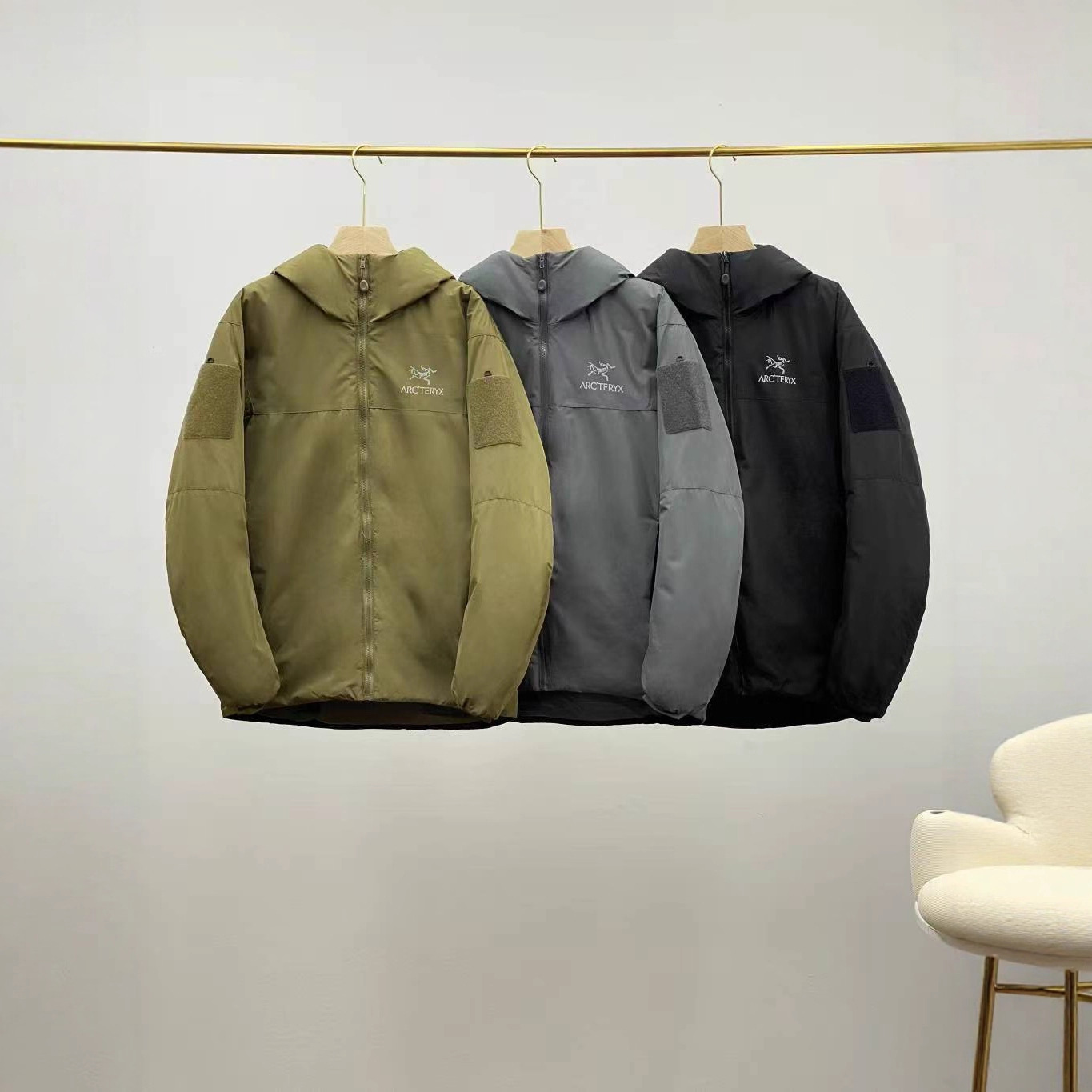 始祖*ARC'TERYX*LEAF Cold WX Hoody LT GEN2 军版男连帽棉服！