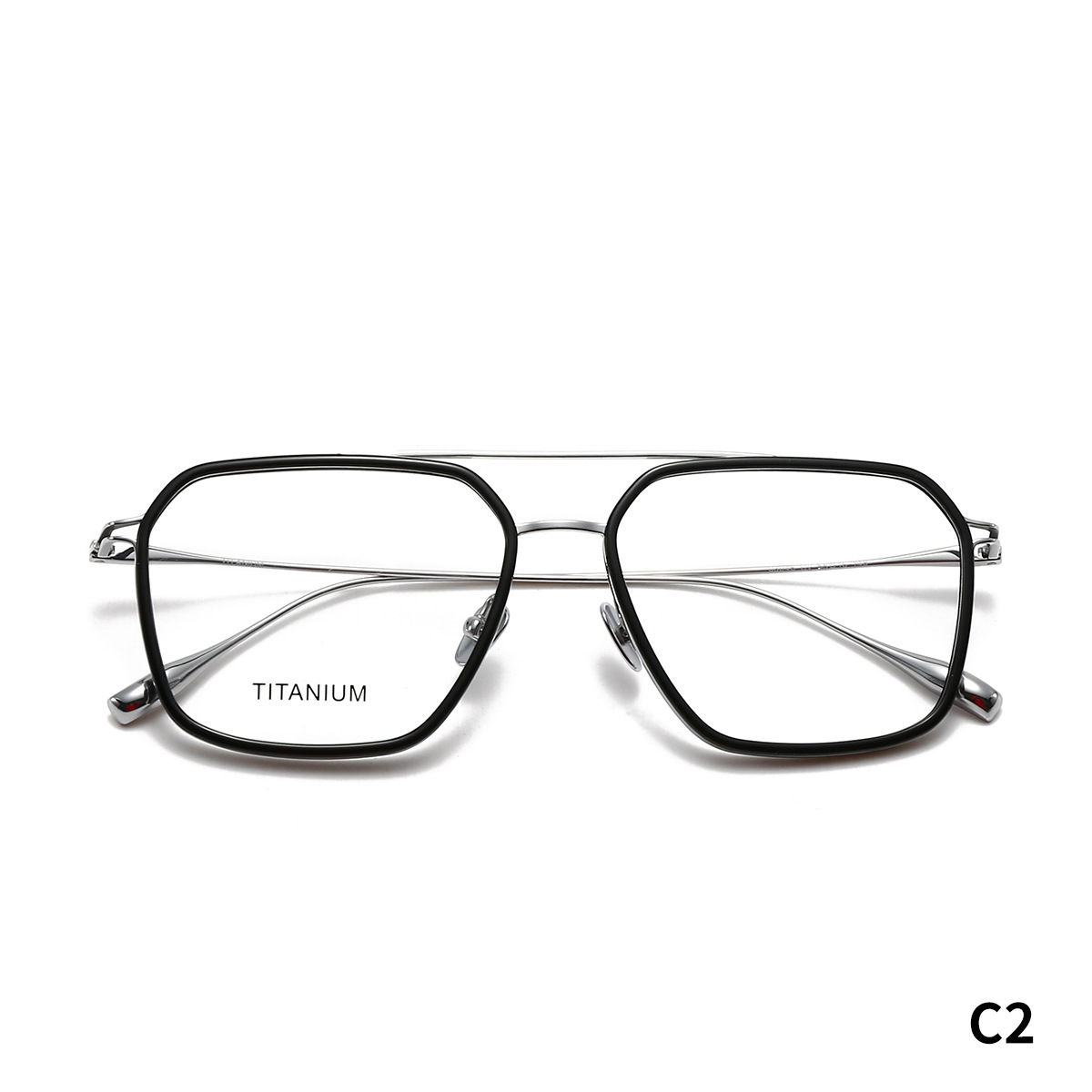 STUDIOMUKU gafas de madera cool para satisfacer a los grandes de la moda con un temperamento encantador de gafas de doble haz.