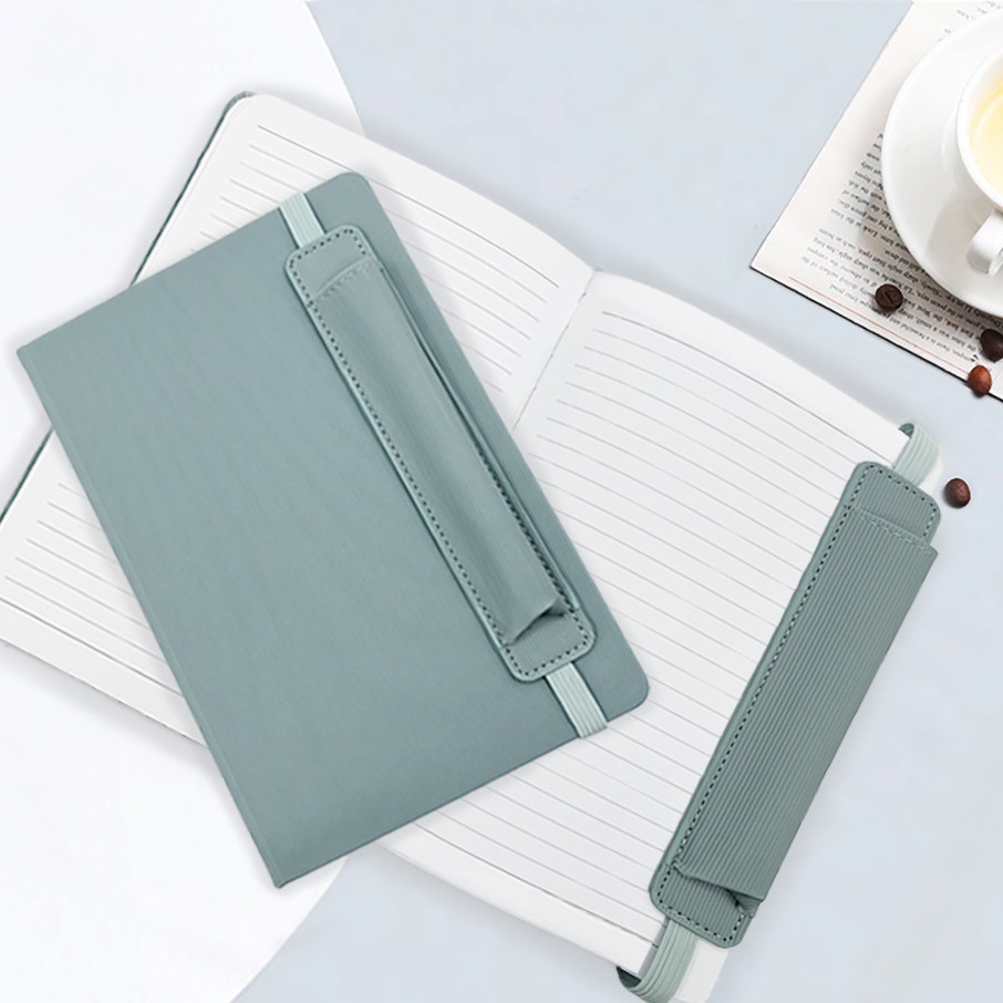 Nuevo portátil a5 personalizado logotipo de alto valor de la cara cuaderno de escritorio cuaderno de mano caja de regalo de negocios mayorista